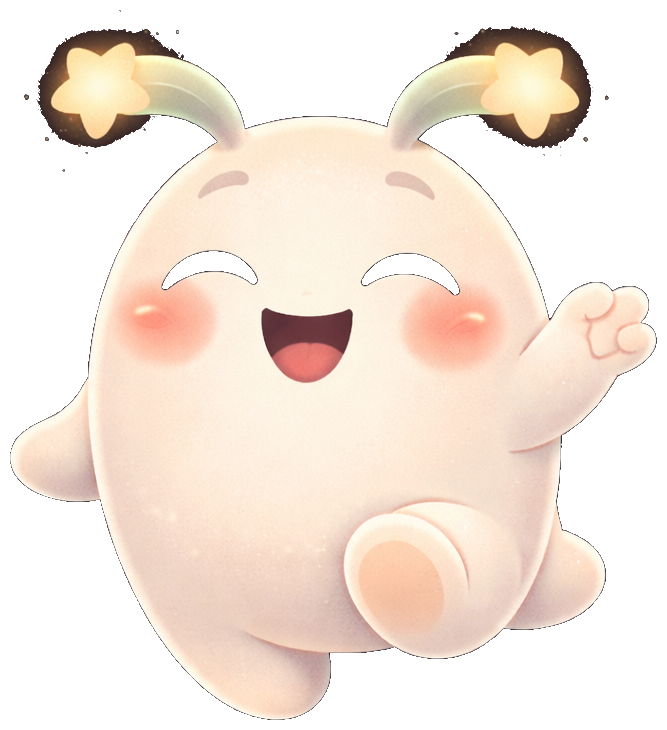Talo Excited — waving happily, ready for tonight's story